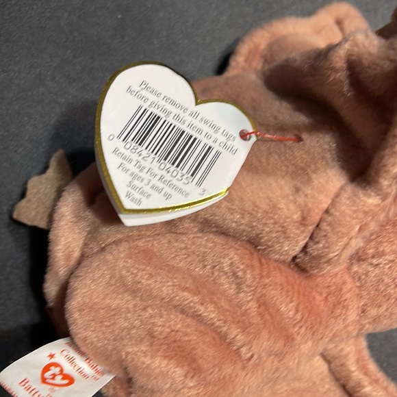 TY 4035 Beanie Babies BROWN "Batty" Bat RETIRED 1996 Many Rare Errors - Picture 10 of 16